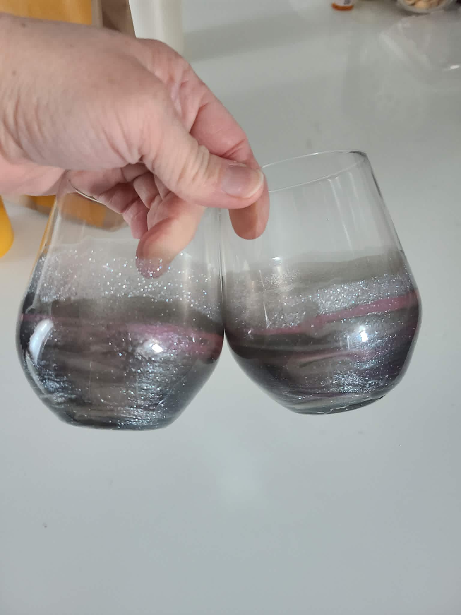Verres à vin époxy
